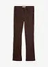 Pantalon bootcut en bengaline extensible, bonprix