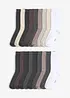 Socken mit Bio-Baumwolle (20er Pack), bonprix