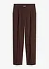 Pantalon taille élastiquée à pinces, bonprix