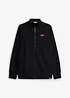 Sweat zippé à col montant et détails, bonprix