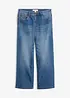 Wide-Leg-Jeans Mid Waist, bonprix
