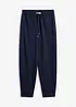 Pantalon sweat coupe barrel 100% coton, bonprix