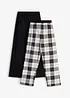 Pyjamahose aus reiner Bio-Baumwolle (2er Pack), bonprix