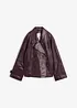 Cabanjacke aus Lammnappa-Leder, bonprix