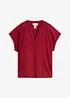 Shirt aus glattem Baumwoll-Seiden-Mix, bonprix