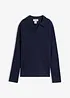 Polo manches longues 100% coton, bonprix