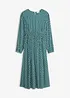Robe midi en viscose fluide, bonprix