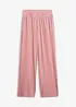 Pantalon en jersey velours, bonprix