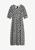 Midikleid aus reiner Baumwolle, bonprix