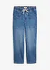 Straight-Jeans High Waist cropped, bonprix
