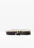 Lot de 3 ceintures fines, bonprix