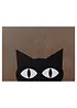 Paillasson lavable motif chat, bonprix