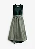 Umstands- Dirndl mit Samt-Mieder und Satin-Schürze (2-tlg.Set), bonprix