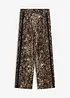 Pantalon en jersey avec bandes de satin, bonprix