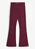 Ausgestellte Komfort Sport-Leggings mit Handytasche, schnelltrocknend, bonprix