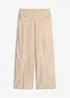 Palazzo-Hose aus luftigem Leinen-Mix, bonprix