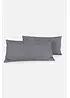 Lot de 2 housses de coussin en percale, bonprix