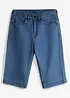 Bermuda loose en jean à taille réglable, bonprix