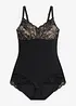 Body sculptant avec dentelle, maintien modéré, bonprix