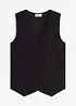 Gilet sans manches en maille, dos ajouré, bonprix