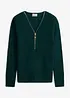 Pull en grosse maille avec zip, bonprix