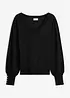 Pull en fine maille, viscose majoritaire, bonprix