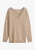 Pull oversize en viscose mélangée, bonprix