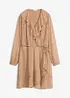 Robe courte style portefeuille, bonprix