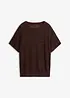 Oversize-Pullover aus Baumwoll-Mix, bonprix
