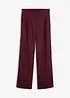Pantalon à texture twill et taille extensible, bonprix
