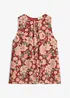 Top sans manches en mousseline, bonprix