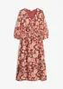 ausgestelltes Chiffonkleid, bonprix