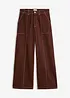 Pantalon raccourci en twill 100% coton, bonprix