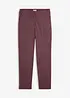 Pantalon cigarette en bengaline extensible, effet ventre plat, bonprix
