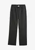 Pantalon à pinces en Punto di Roma, bonprix