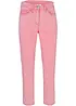 Verkürzte Twill-Hose im Used-Look aus Baumwoll-Mix, bonprix