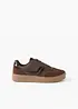 Plateau-Sneaker im Retrolook, bonprix