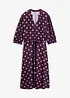 Robe en jersey avec lien à nouer, bonprix