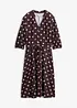 Robe en jersey avec lien à nouer, bonprix