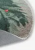 Paillasson rond lavable à motif de Noël, bonprix