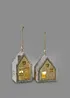 Objet déco LED maisons (ens. 2 pces), bonprix
