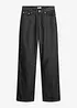 Jean droit taille mi-haute, bonprix