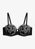 Soutien-gorge balconnet brodé, bonprix