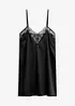 Nuisette en satin avec broderies, bonprix