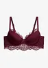 Soutien-gorge à coques et dentelle, bonprix