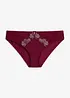 Slip avec broderies, bonprix