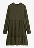 Jerseykleid aus feinem Mesh, bonprix