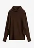 Rollkragenpullover aus Viskose-Mix, bonprix