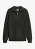 Troyer-Pullover aus weichem Viskose-Mix, bonprix
