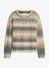 Strickpullover mit Wollanteil, bonprix